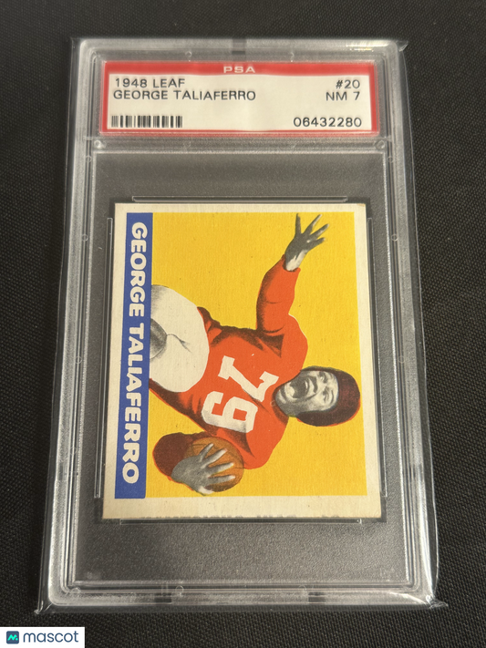 1948 Leaf George Taliaferro #20 PSA 7