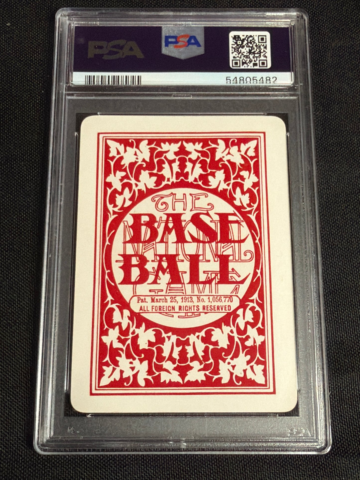 1913 National Game Tris Speaker PSA 8