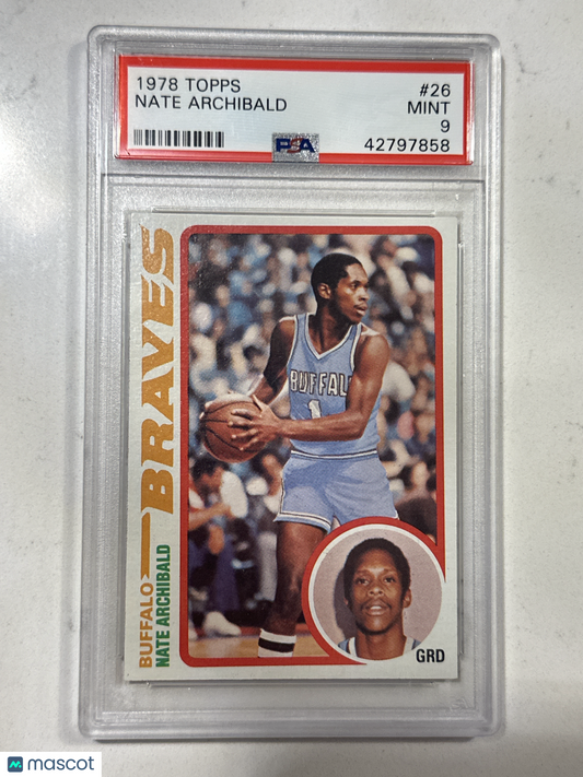 1978 Topps Nate Archibald #26 PSA 9