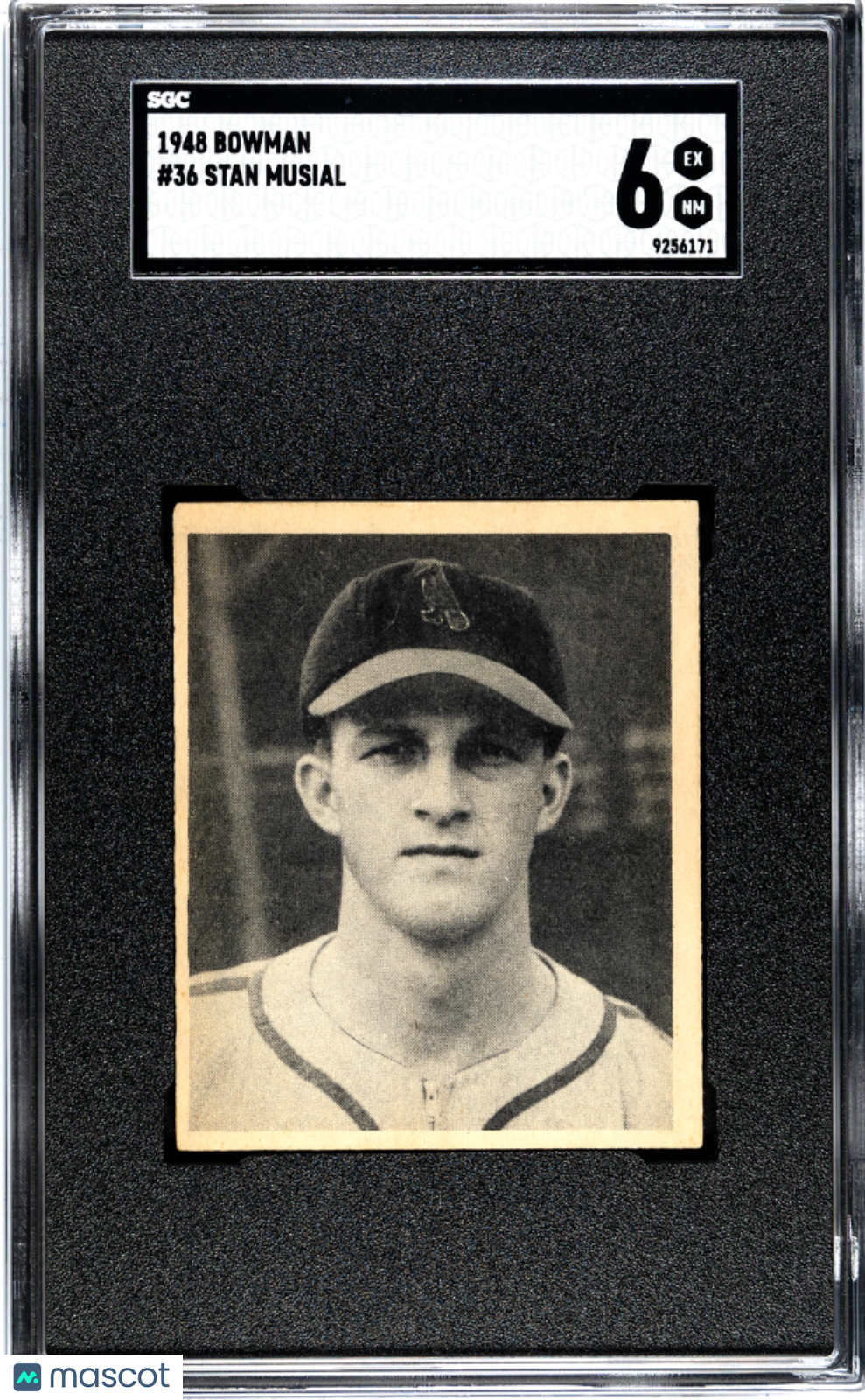 1948 Bowman Stan Musial #36 SGC 6