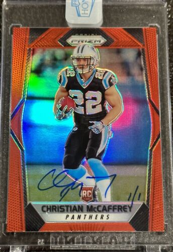 2018 Panini Honors 2017 Prizm 1/1 Auto Christian McCaffrey Rookie RC SEALED