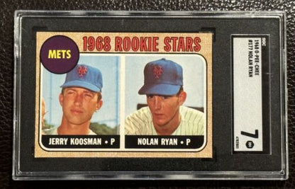 RARE SGC 7 1968 O-Pee-Chee (OPC) Nolan Ryan #177 Rookie RC