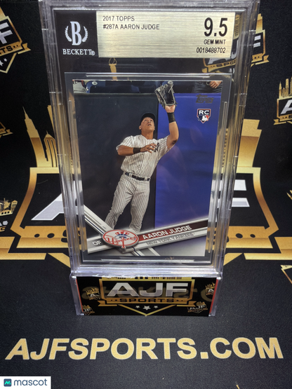 2017 Topps Aaron Judge #287A Rookie BGS 9.5