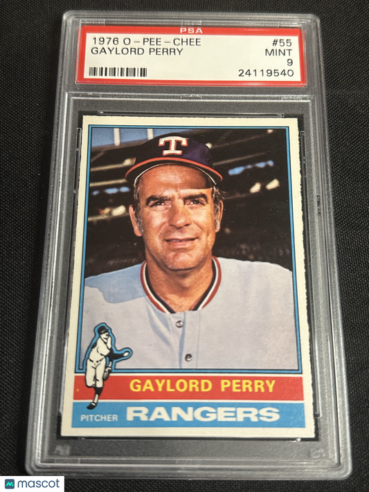 1976 O-Pee-Chee Gaylord Perry #55 PSA 9