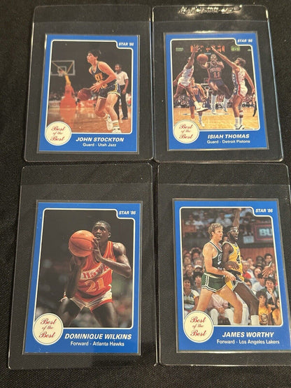 Michael Jordan 1986 Star Best Of The Best- 15 Card Set GEM CENTERING CLEAN! 🔥