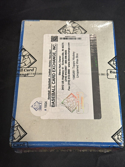 1980-81 Topps Hockey Cards 36 Sealed Wax Packs w/Price Sticker BBCE Unopened Box