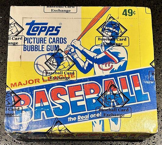 1984 Topps Baseball Cello Box sealed BBCE Wrapped Mattingly