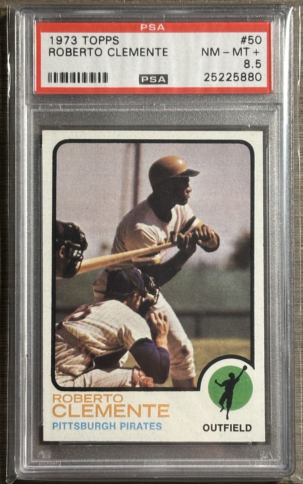 1973 Topps Roberto Clemente #50 PSA 8.5