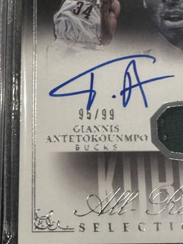 2013-14 National Treasures Giannis Antetokounmpo Kobe's Team RPA auto/99 BGS 8.5