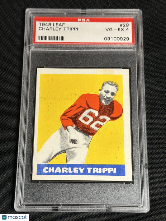 1948 Leaf Charley Trippi #29 PSA 4