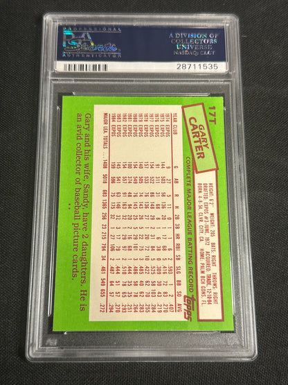1985 Topps Traded Gary Carter #17T PSA 10