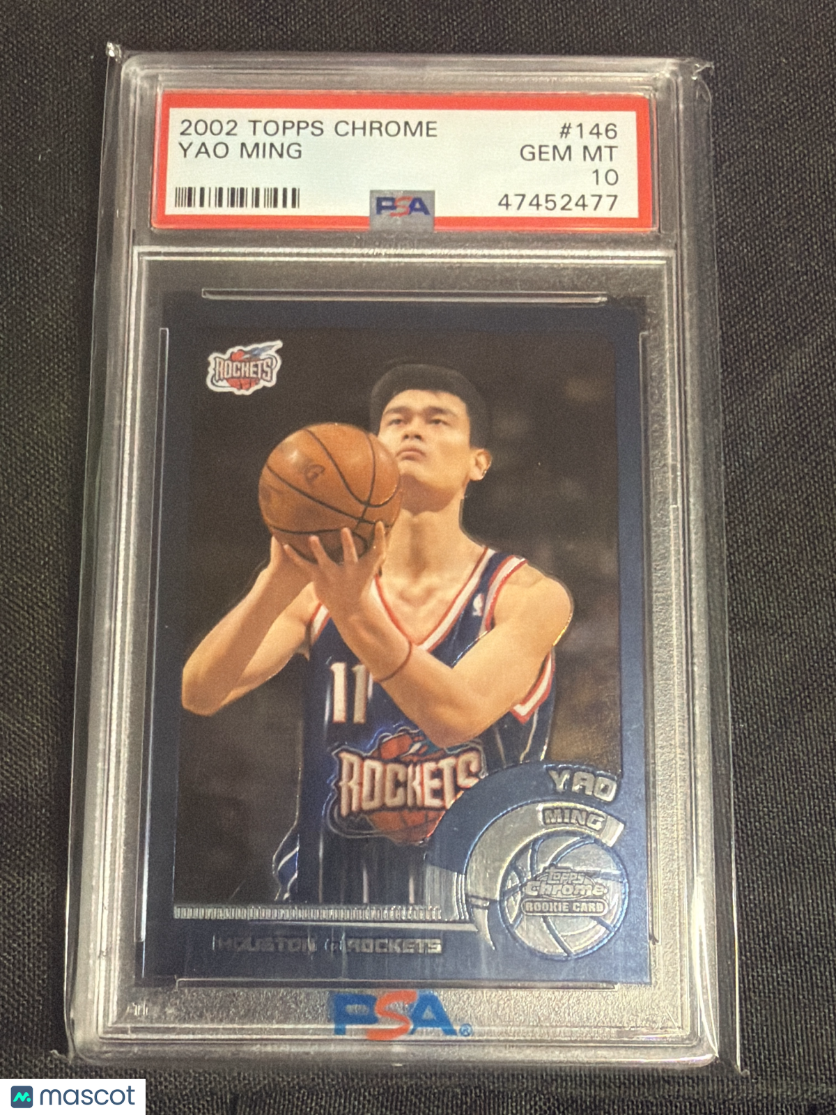 2002 Topps Chrome Yao Ming #146 PSA 10