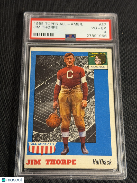 1955 Topps All-Amer. Jim Thorpe #37 PSA 4