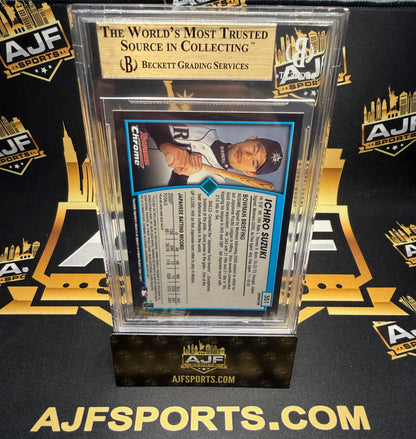2001 Bowman Chrome Ichiro Suzuki English #351A Rookie BGS 9.5