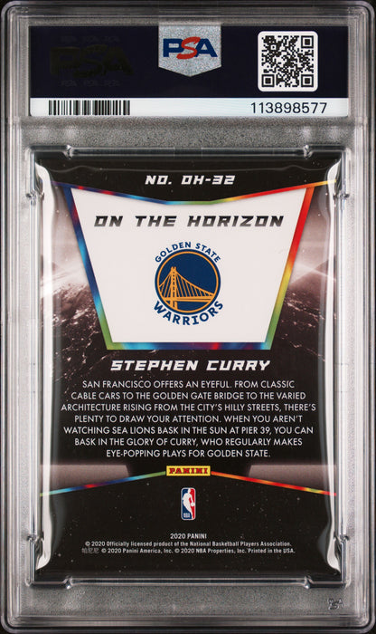 2020 Panini On The Horizon Stephen Curry #OH32 PSA 8