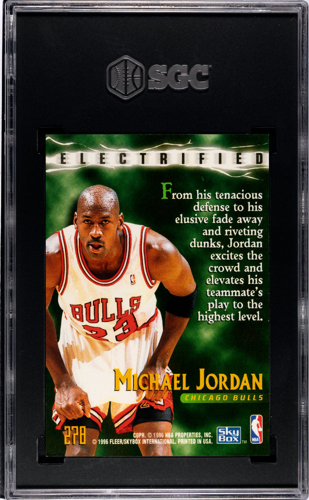 1995-96 Skybox Premium Michael Jordan #278 SGC 10