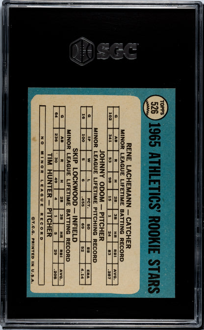 1965 Topps Jim Hunter #526 SGC 7.5