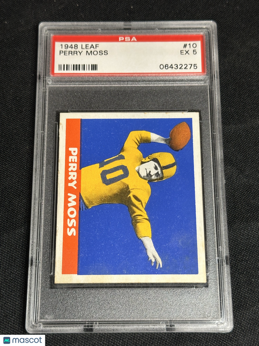 1948 Leaf Perry Moss #10 PSA 5