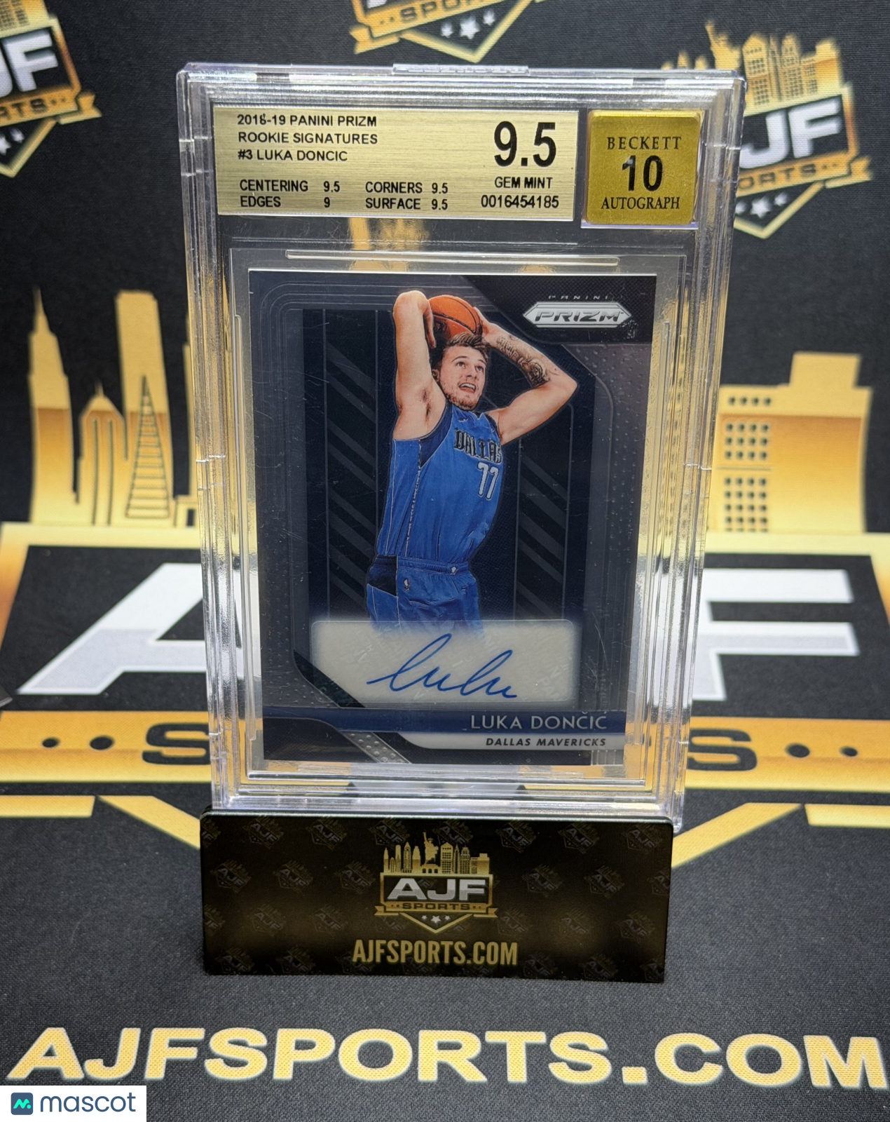 2018 Panini Prizm Luka Doncic #3 BGS 9.5