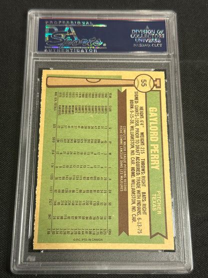 1976 O-Pee-Chee Gaylord Perry #55 PSA 9