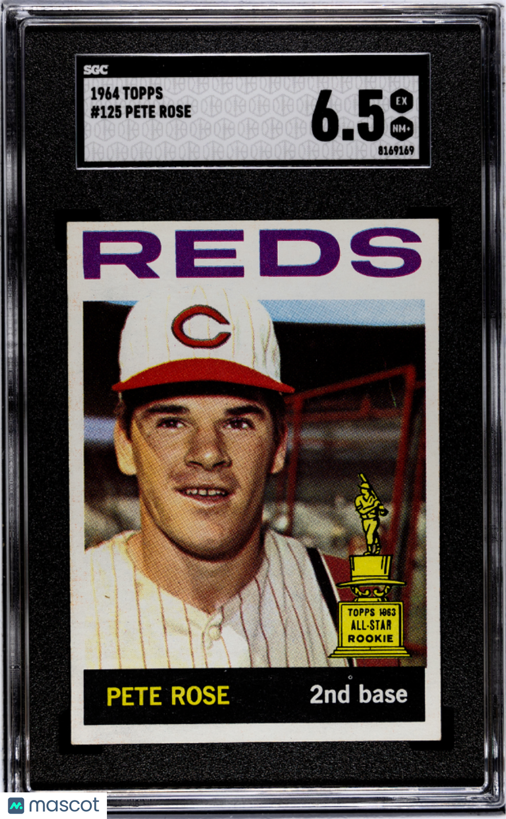 1964 Topps Pete Rose #125 SGC 6.5