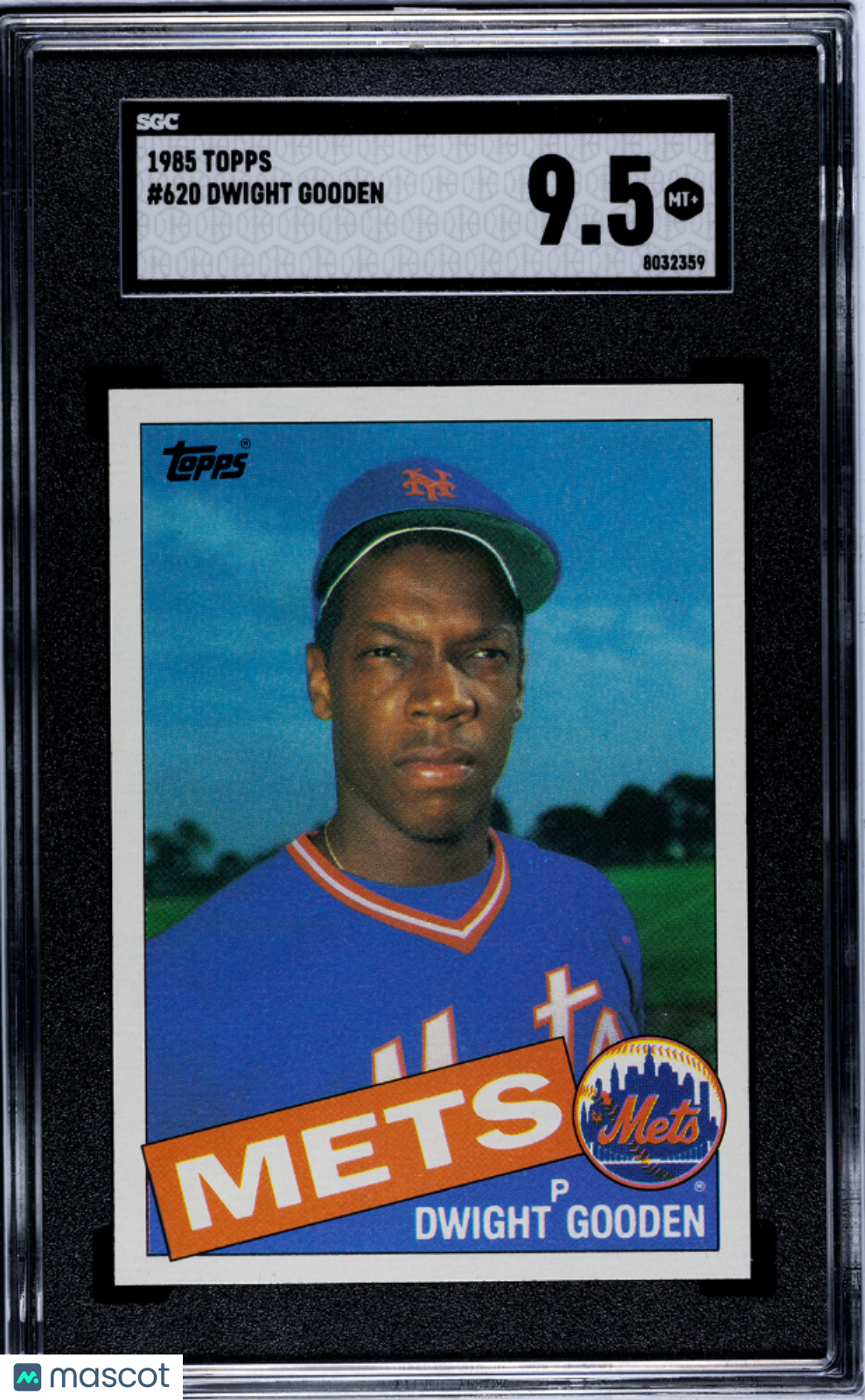 1985 Topps Dwight Gooden #620 SGC 9.5