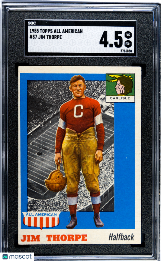 1955 Topps All American Jim Thorpe #37 SGC 4.5