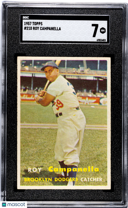 1957 Topps Roy Campanella #210 SGC 7