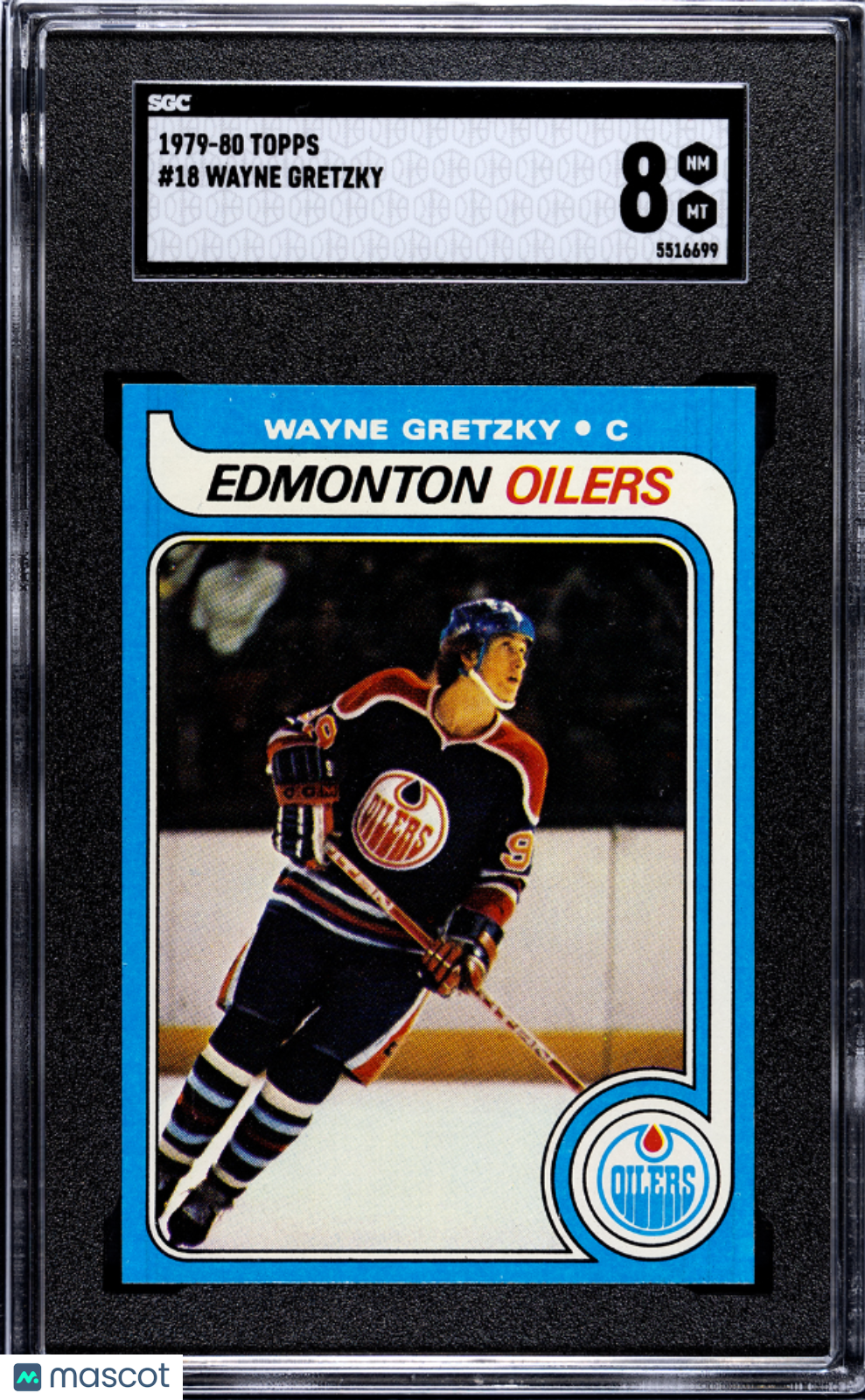 1979-80 Topps Wayne Gretzky #18 SGC 8 BOLD COLOR CENTERED HIGH END