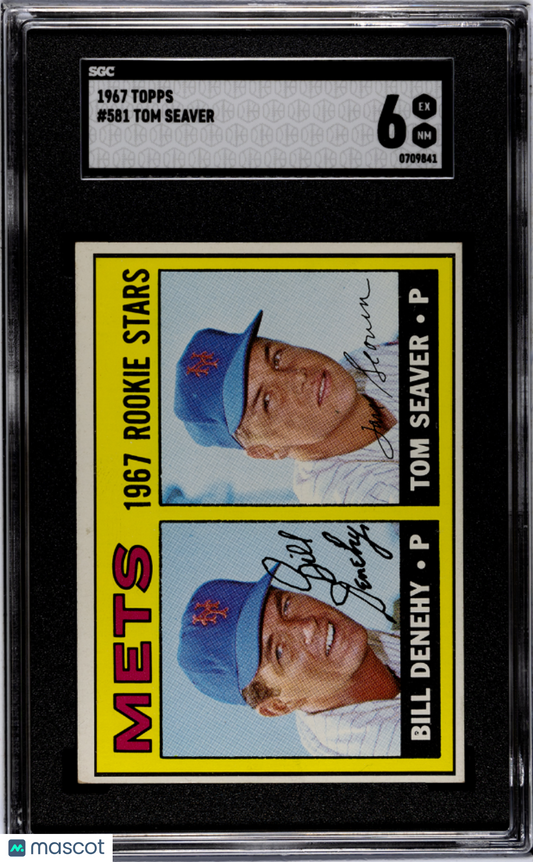 1967 Topps Tom Seaver #581 SGC 6
