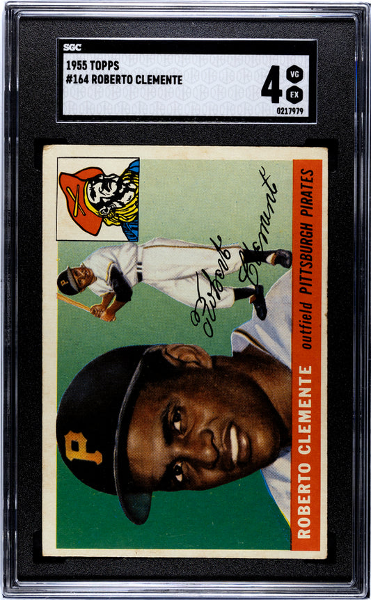 1955 Topps Roberto Clemente #164 SGC 4