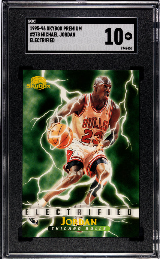 1995-96 Skybox Premium Michael Jordan #278 SGC 10